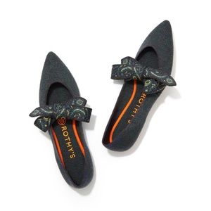 ❌SOLD❌ Rothy’s Merino Forest Herringbone Mary Jane Pointed Flats